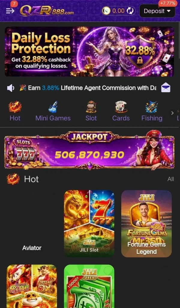 QZR888 Game